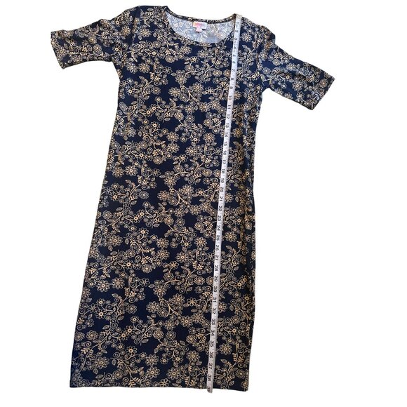 💖LuLaRoe Women's Floral Print Dress S - Picture 4 of 5